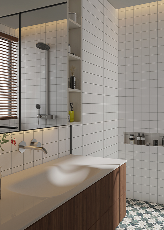 素早い取り付け、クラス A 耐火性 Minecore Easytile ケイ酸カルシウム壁パネル