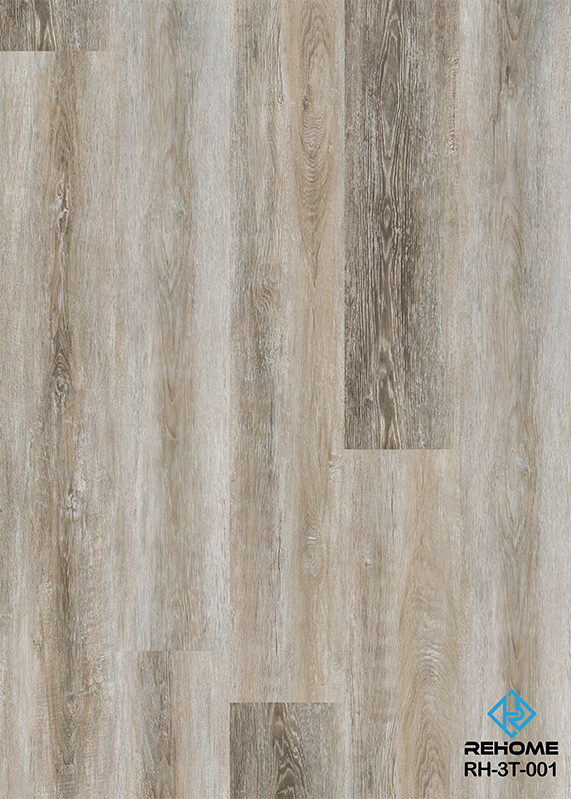 Muse Collection 簡単設置高級ビニール ドライバック LVT フローリング