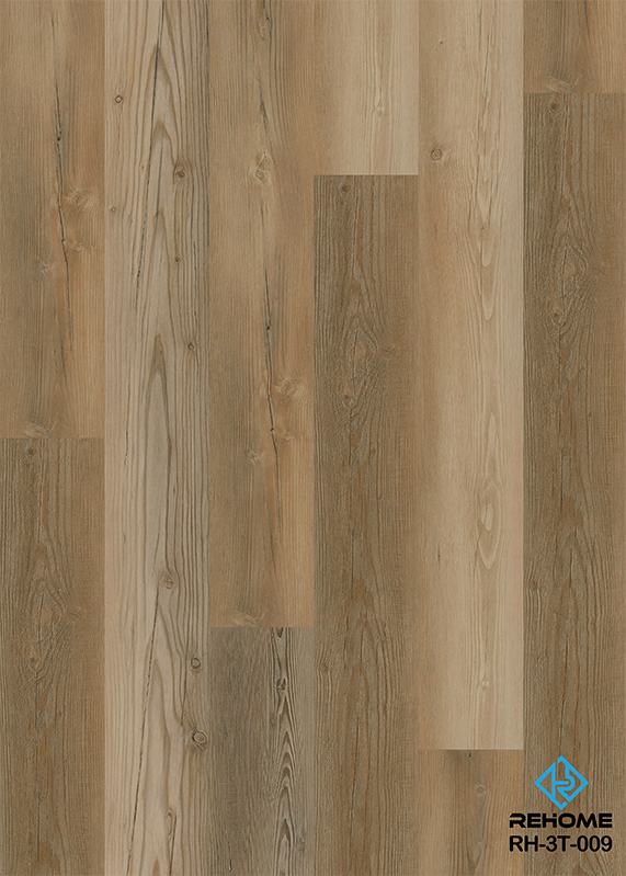 Muse Collection 簡単設置高級ビニール ドライバック LVT フローリング